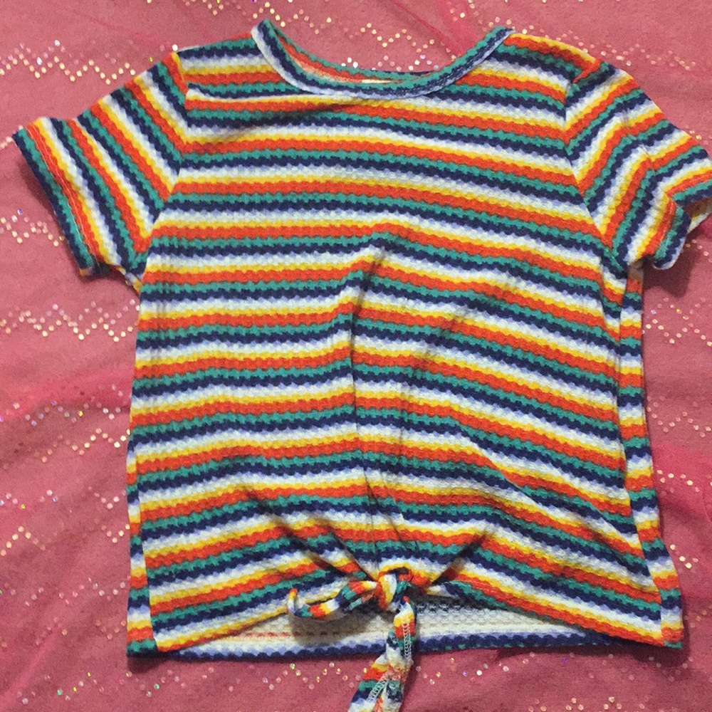Cute sweater material croptop